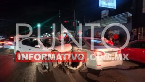 Hombre en estado de ebriedad choca 3 carros y deja 6 personas heridas