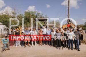 Alcalde Beto Granados supervisa avance de obra de agua potable en el poblado Las Higuerillas