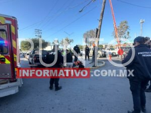 SE ELECTROCUTAN DOS TRABAJADORES DE MEGACABLE EN PERIFÉRICO EN #MATAMOROS.