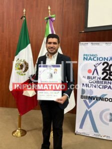 Beto Granados recibe el Premio Nacional al Buen Gobierno 2025 en la modalidad de Ciudades Inteligentes