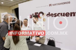 Beto Granados encabeza exitosa jornada de descuentos en beneficio de los matamorenses