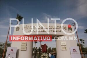 Beto Granados inaugura el muro “Héroes de Matamoros” y devela monumento en honor al Heroico Cuerpo de Bomberos