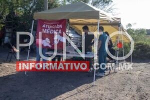 Beto Granados acerca salud y prevención a las familias en la colonia La Paloma