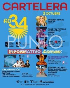 Gobierno de Beto Granados presenta cartelera del Festival Internacional de Otoño 34