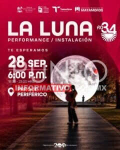 La Luna continúa su recorrido por Matamoros y llega al Parque Periférico